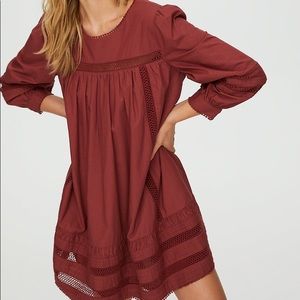 Aritzia Blue Boho Dress